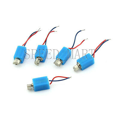 5 Pcs Pager And Cell Phone Mobile Cylinder Vibrating Micro Motor 2.5v-4.0v Dc