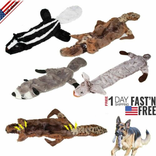 Dog Squeaky Toys No Stuffing Dog Plush Toy For Small Medium Large Dogs 2020