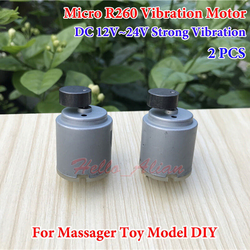 2pcs Dc 6v-12v Strong Vibration Mini R260 Vibrating Dc Motor For Massager Diy