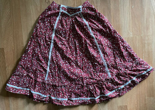 Vintage Girls Gunne Sax(?) Prairie Skirt Xl