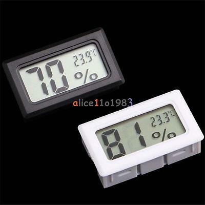 Lcd Thermometer Hygrometer Humidity Temperature Meter Indoor +k Type Probe