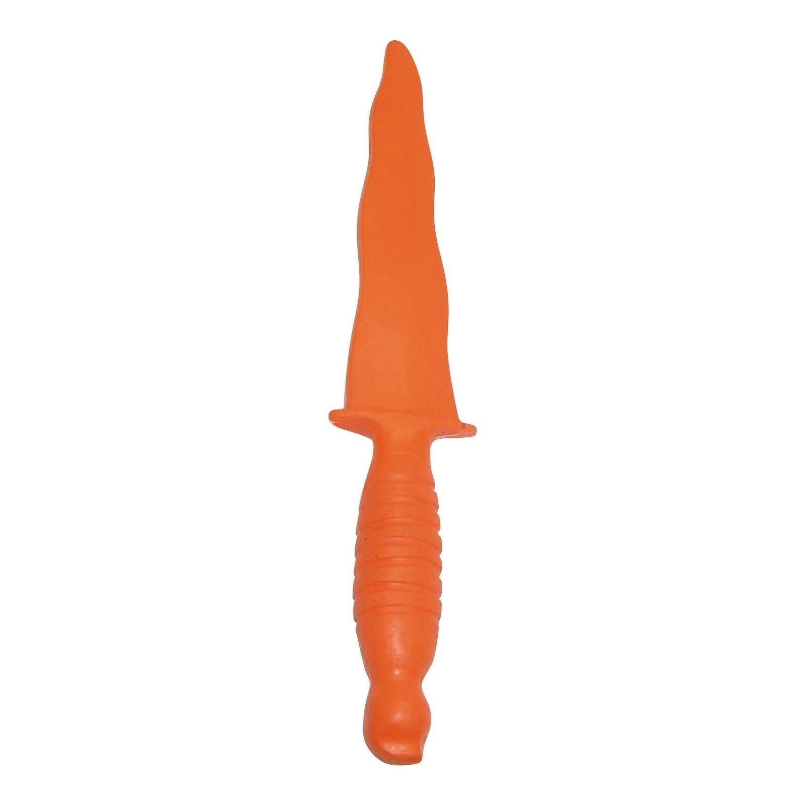 Ronin Gear Rubber Usa Rubber 13" Kris Dagger Knife Safety Orange Escrima Kali