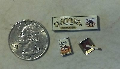 Dollhouse Miniature Cigarettes Pack & Carton 1:12 In Scale Ca H64 Dollys Gallery
