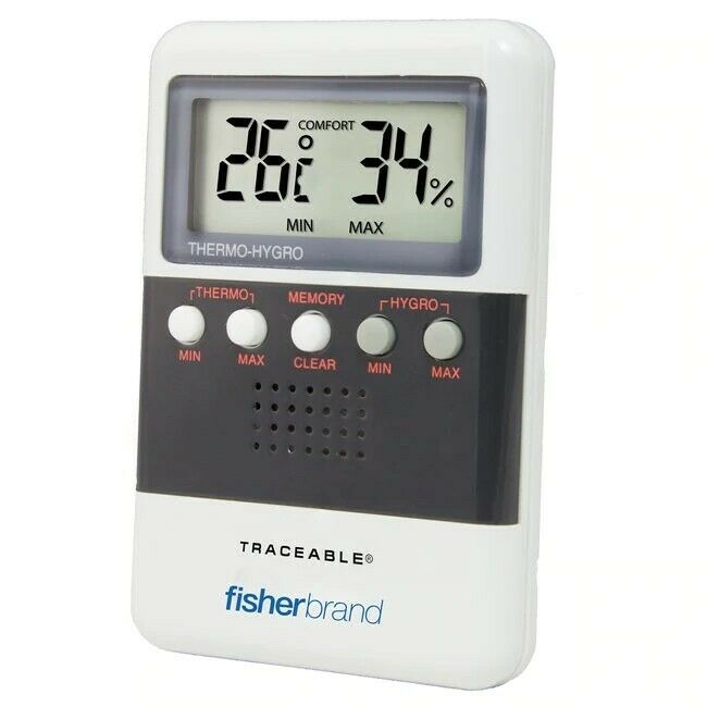 Fisherbrand Traceable Relative Humidity / Temperature Meters - Brand New