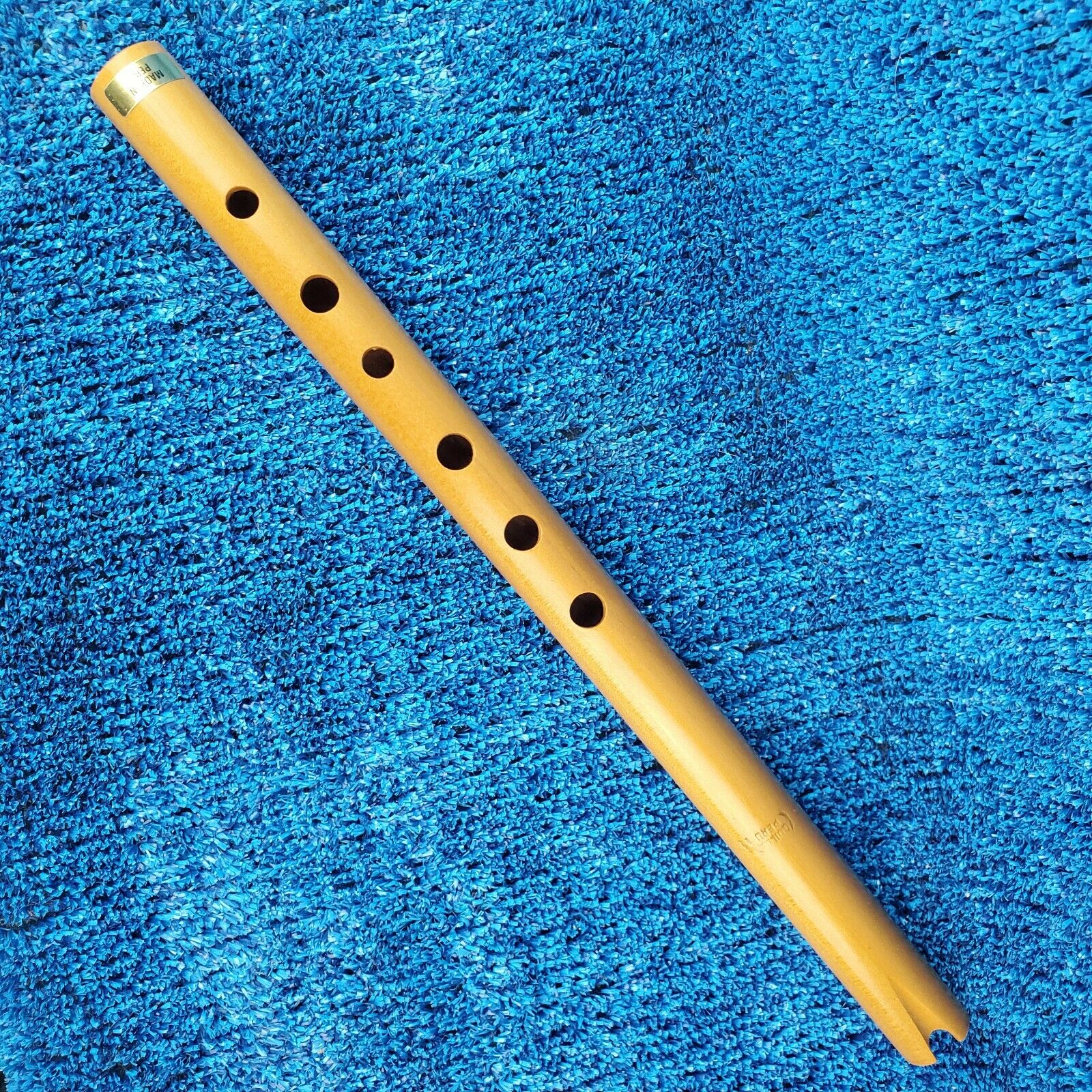 Vintage Quena From Peru Made It Of Bamboo Flute Musical; Instrument