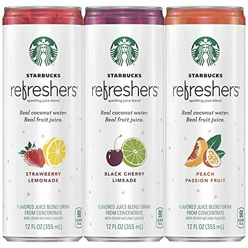Starbucks Refreshers With Coconut Water 3 Flavor Variety Pack 12 Fl Oz. Cans ...