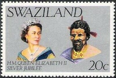 Swaziland - 1977 - Queen Elizabeth Ii And King Sobhuza Ii - Mnh - Sc. #278