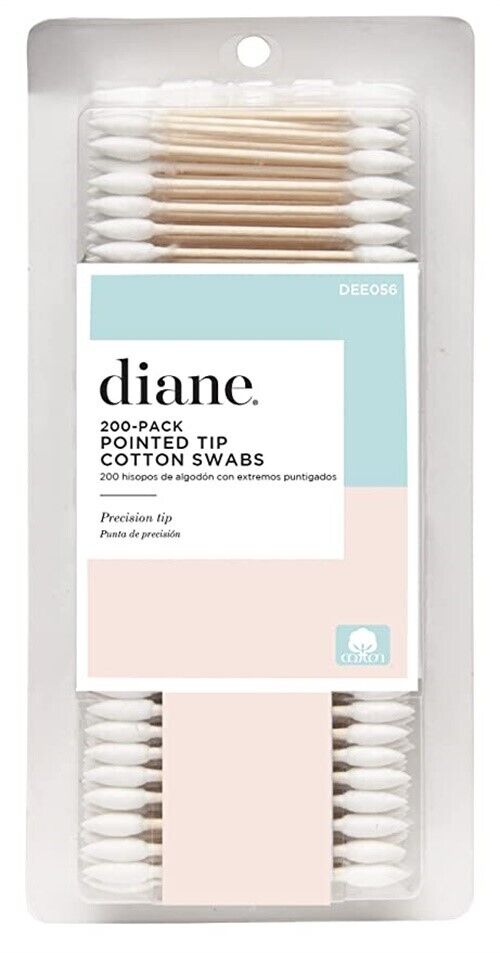 Diane Dee056 Point Cotton Swab 3in 200pk