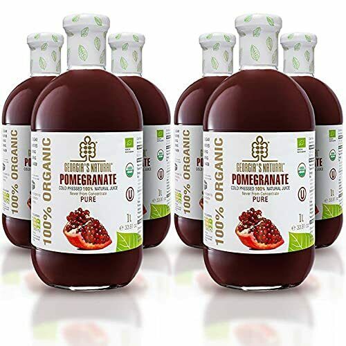 Organic Cold Pressed 100% Pure Juice, Not 33.81 Fl Oz (pack Of 6) Pomegranate