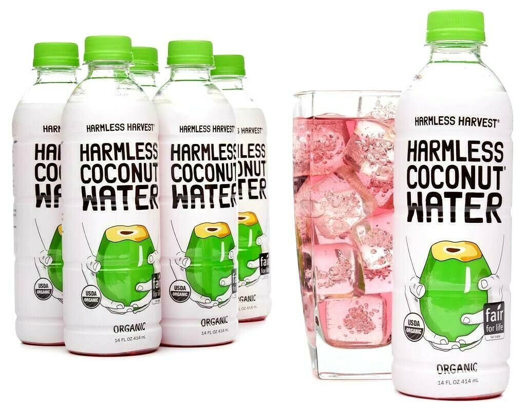 Harmless Harvest Organic Coconut Water 14 Oz ( Pack Of 6 )