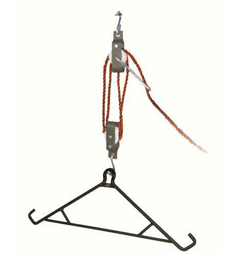 New Hme Products 4:1 Game Hanging Gambrel Olive Deer Hanger Hoist Lift System