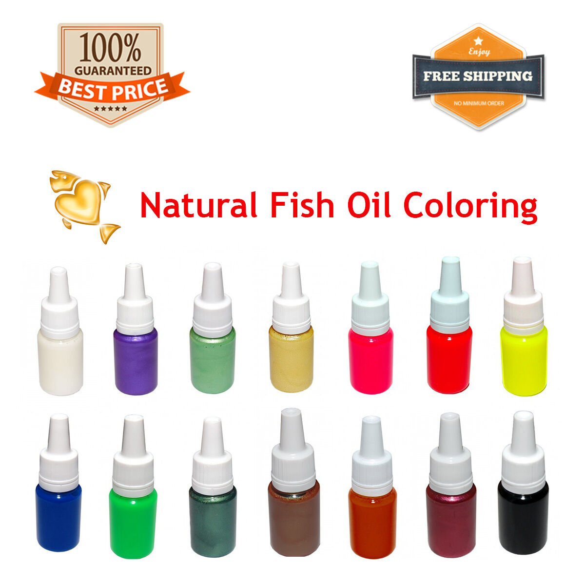 Fishing Color Pigment For Soft Plastic Bait Mold Lure Making